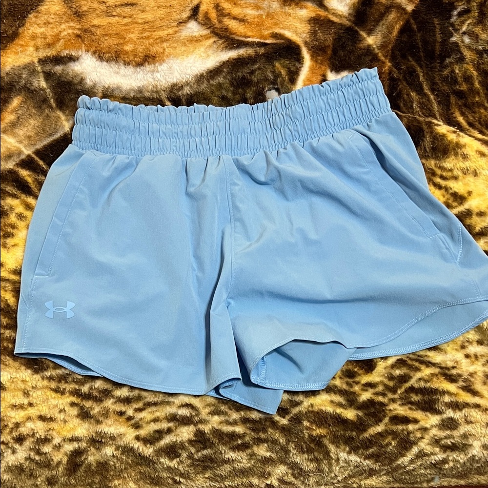 Under Armour Women's Light Blue Athletic Shorts